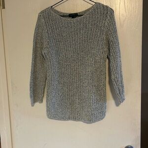 Ralph Lauren Women's Textured Gray Sweater